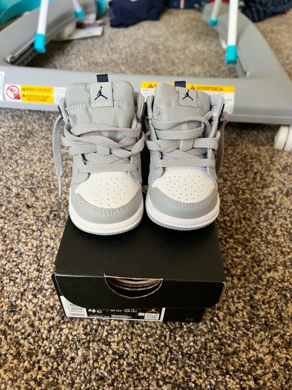 Jordan 1 mid baby shoes